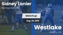 Matchup: Sidney Lanier High vs. Westlake  2018
