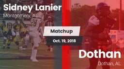Matchup: Sidney Lanier High vs. Dothan  2018