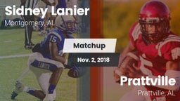 Matchup: Sidney Lanier High vs. Prattville  2018