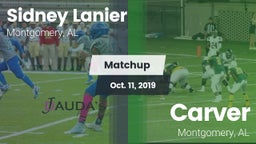Matchup: Sidney Lanier High vs. Carver  2019