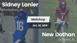 Matchup: Sidney Lanier High vs. New Dothan  2019