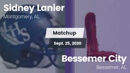 Matchup: Sidney Lanier High vs. Bessemer City  2020