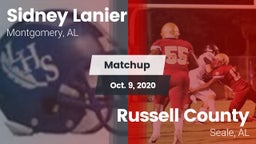 Matchup: Sidney Lanier High vs. Russell County  2020
