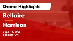 Bellaire  vs Harrison  Game Highlights - Sept. 14, 2023