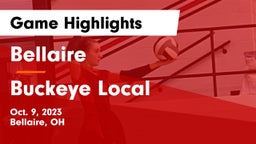 Bellaire  vs Buckeye Local  Game Highlights - Oct. 9, 2023