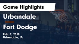 Urbandale  vs Fort Dodge  Game Highlights - Feb. 2, 2018