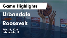Urbandale  vs Roosevelt  Game Highlights - Feb. 18, 2020