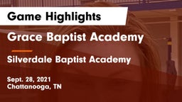 Grace Baptist Academy  vs Silverdale Baptist Academy Game Highlights - Sept. 28, 2021