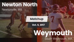 Matchup: Newton North vs. Weymouth  2017