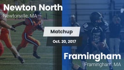Matchup: Newton North vs. Framingham  2017