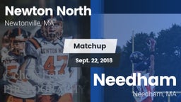 Matchup: Newton North vs. Needham  2018