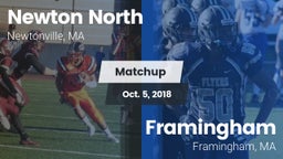 Matchup: Newton North vs. Framingham  2018