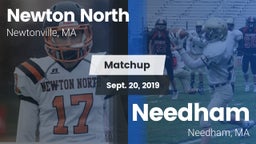 Matchup: Newton North vs. Needham  2019
