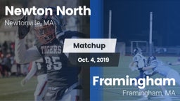 Matchup: Newton North vs. Framingham  2019