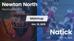 Matchup: Newton North vs. Natick  2019