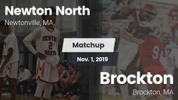 Matchup: Newton North vs. Brockton  2019