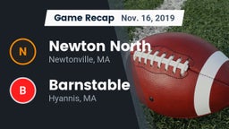 Recap: Newton North  vs. Barnstable  2019