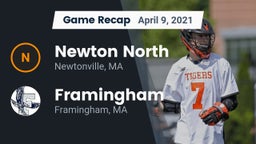Recap: Newton North  vs. Framingham  2021
