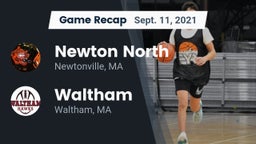Recap: Newton North  vs. Waltham  2021