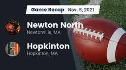 Recap: Newton North  vs. Hopkinton  2021