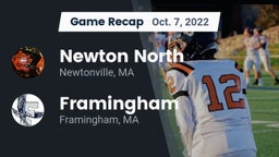 Recap: Newton North  vs. Framingham  2022