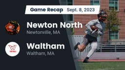 Recap: Newton North  vs. Waltham  2023