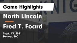 North Lincoln  vs Fred T. Foard Game Highlights - Sept. 13, 2021