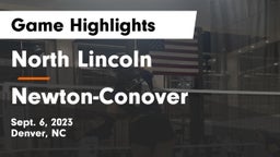 North Lincoln  vs Newton-Conover  Game Highlights - Sept. 6, 2023