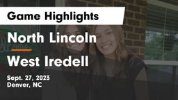 North Lincoln  vs West Iredell  Game Highlights - Sept. 27, 2023