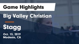 Big Valley Christian  vs Stagg  Game Highlights - Oct. 13, 2019