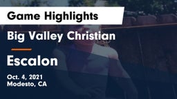 Big Valley Christian  vs Escalon  Game Highlights - Oct. 4, 2021