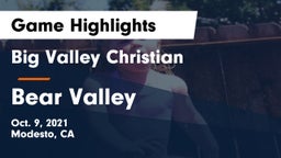 Big Valley Christian  vs Bear Valley Game Highlights - Oct. 9, 2021