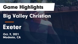 Big Valley Christian  vs Exeter Game Highlights - Oct. 9, 2021