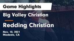 Big Valley Christian  vs Redding Christian  Game Highlights - Nov. 10, 2021