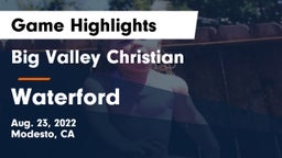 Big Valley Christian  vs Waterford  Game Highlights - Aug. 23, 2022