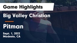 Big Valley Christian  vs Pitman  Game Highlights - Sept. 1, 2022