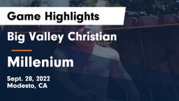 Big Valley Christian  vs Millenium Game Highlights - Sept. 28, 2022