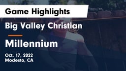 Big Valley Christian  vs Millennium   Game Highlights - Oct. 17, 2022