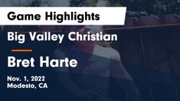 Big Valley Christian  vs Bret Harte Game Highlights - Nov. 1, 2022