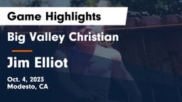 Big Valley Christian  vs Jim Elliot Game Highlights - Oct. 4, 2023