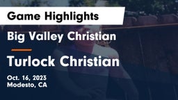 Big Valley Christian  vs Turlock Christian  Game Highlights - Oct. 16, 2023