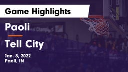 Paoli  vs Tell City  Game Highlights - Jan. 8, 2022