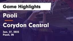 Paoli  vs Corydon Central  Game Highlights - Jan. 27, 2023