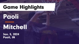 Paoli  vs Mitchell  Game Highlights - Jan. 5, 2024
