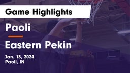 Paoli  vs Eastern Pekin Game Highlights - Jan. 13, 2024