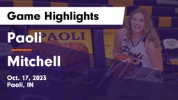 Paoli  vs Mitchell  Game Highlights - Oct. 17, 2023