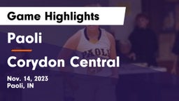 Paoli  vs Corydon Central  Game Highlights - Nov. 14, 2023