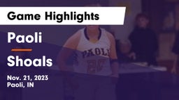 Paoli  vs Shoals  Game Highlights - Nov. 21, 2023