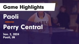 Paoli  vs Perry Central  Game Highlights - Jan. 2, 2024