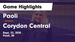 Paoli  vs Corydon Central  Game Highlights - Sept. 22, 2020
